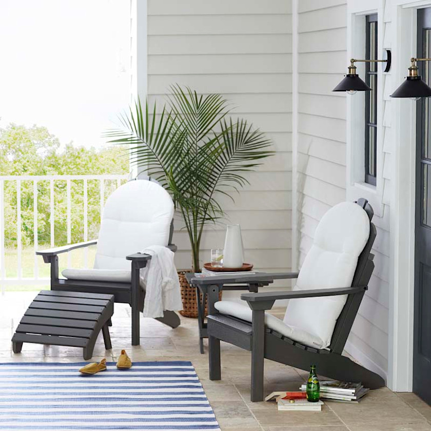 Adirondack Chair Cushion,Voyage Dune II