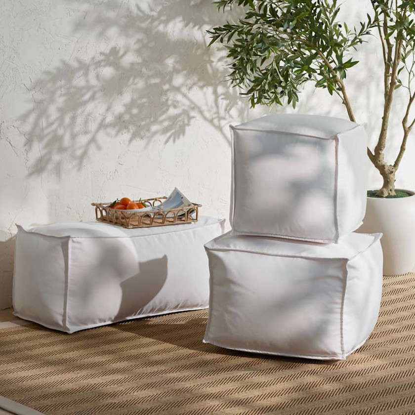 Indoor/Outdoor Pouf