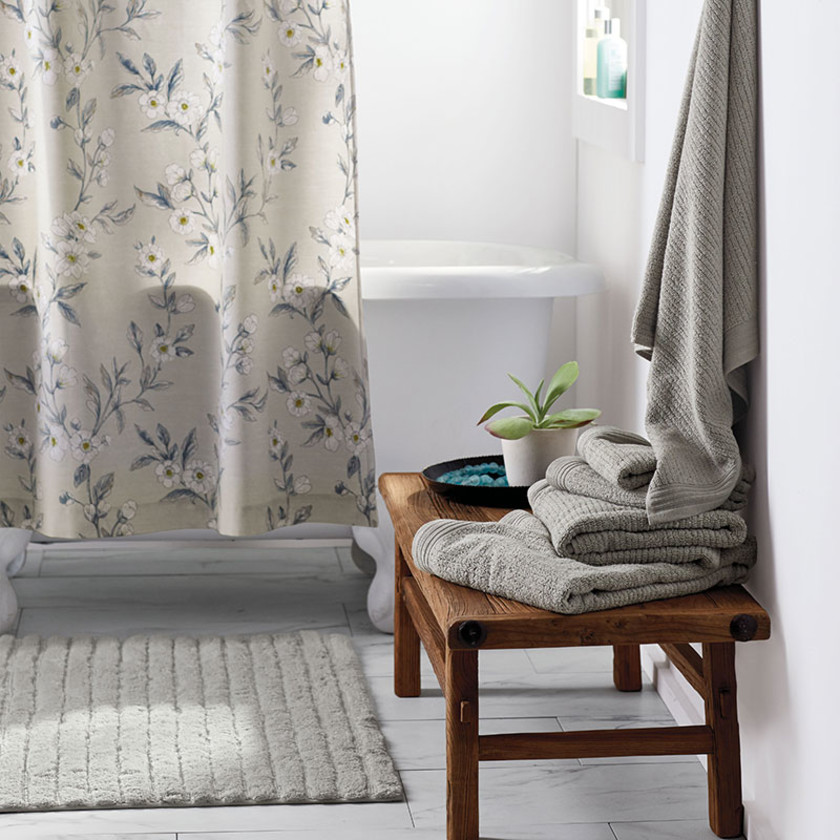 Quick Dry Bath Rug by Micro Cotton®