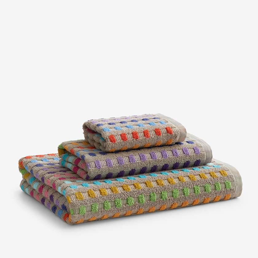Colorful bathroom towels on sale