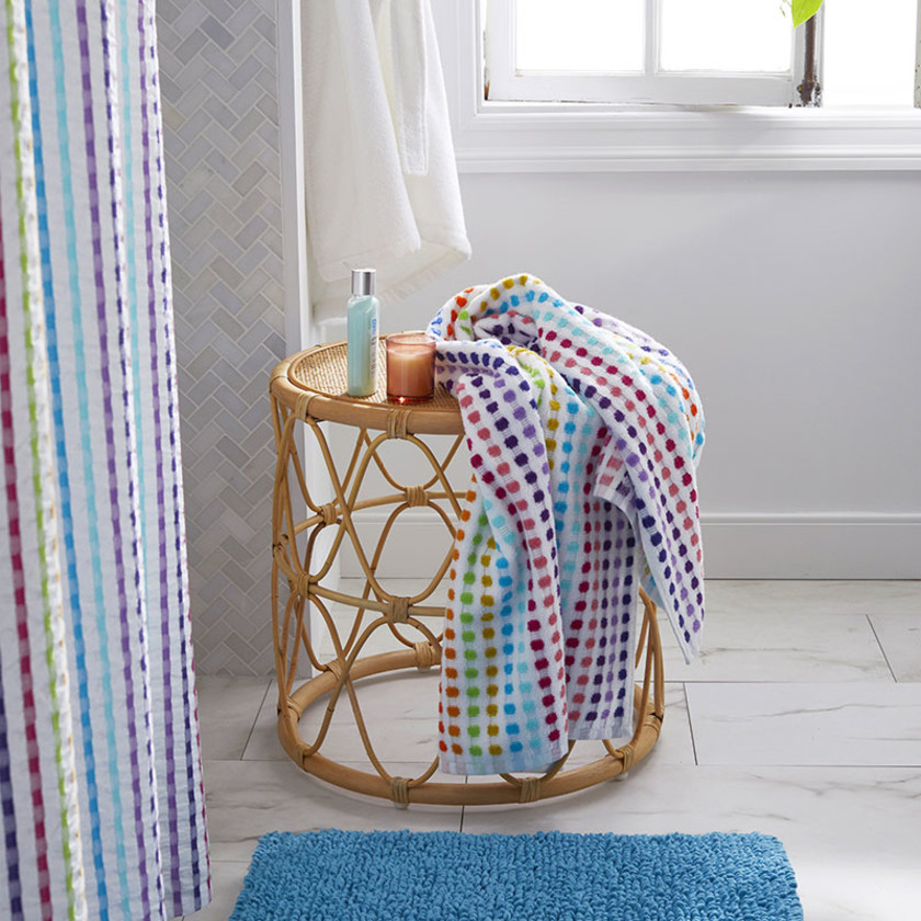 Spectrum Bath Towel - White,White