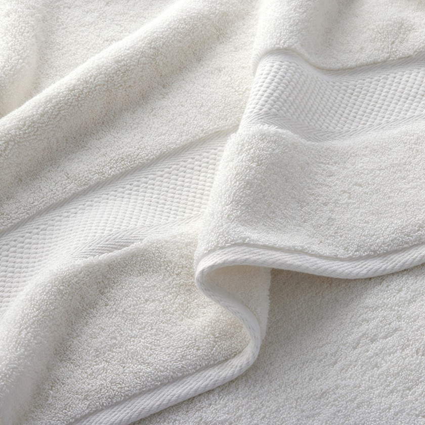 Sterling Supima® Cotton 4-Piece Bath & Hand Towel Set - Ivory,Ivory