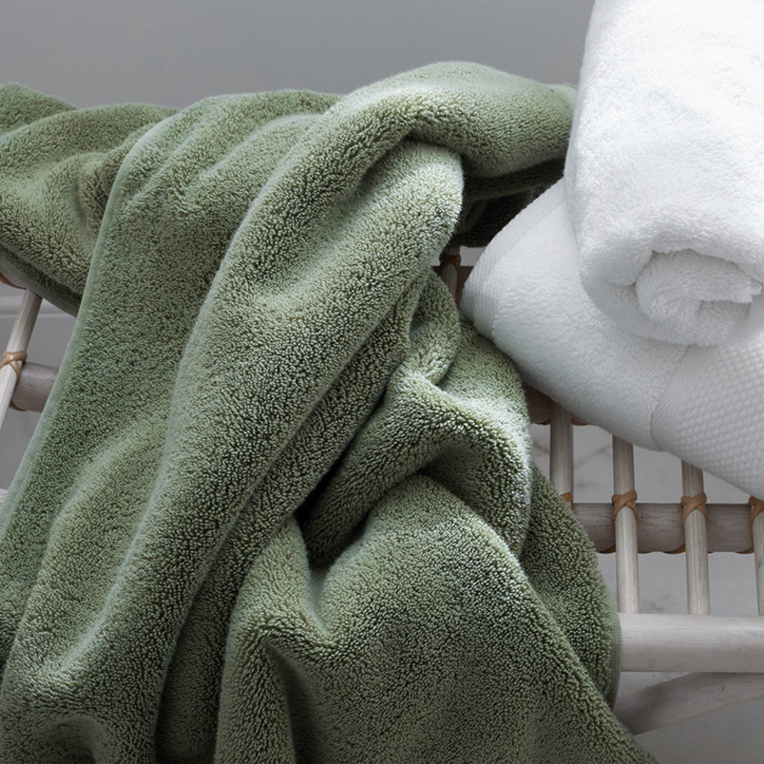 Sterling Supima® Cotton Hand Towel - Loden Green,Loden Green
