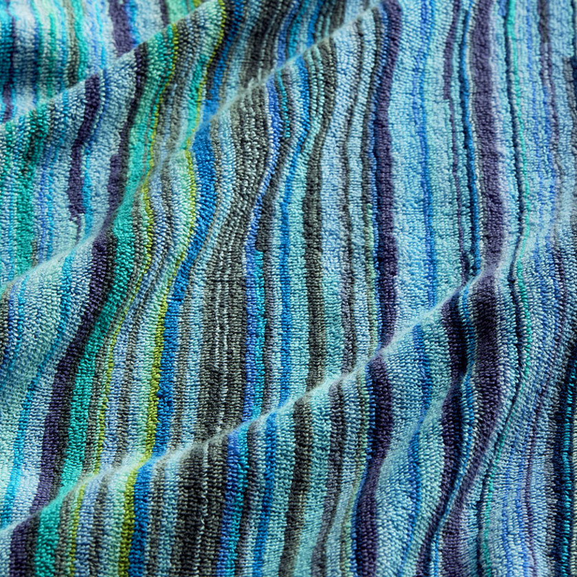 Rhythm Bath Towel - Blue,Blue