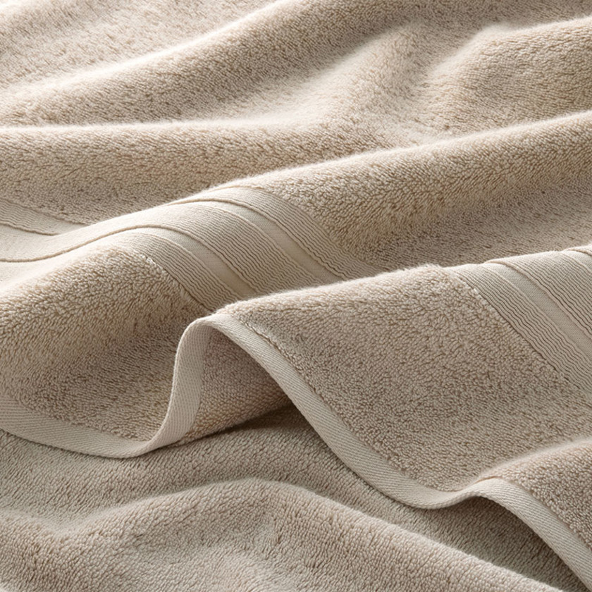 Turkish Cotton 4-Piece Bath & Hand Towel Set - Jute,Jute