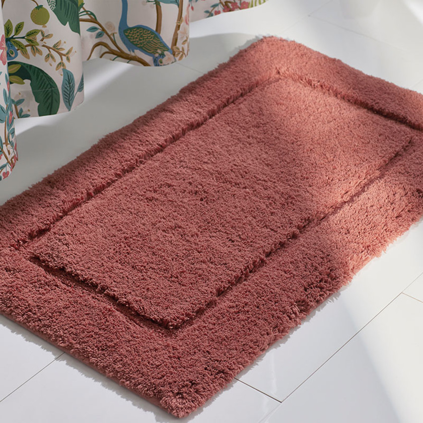 Regal Cotton Bath Rug - Clay, 17 in. x 24 in.,Clay