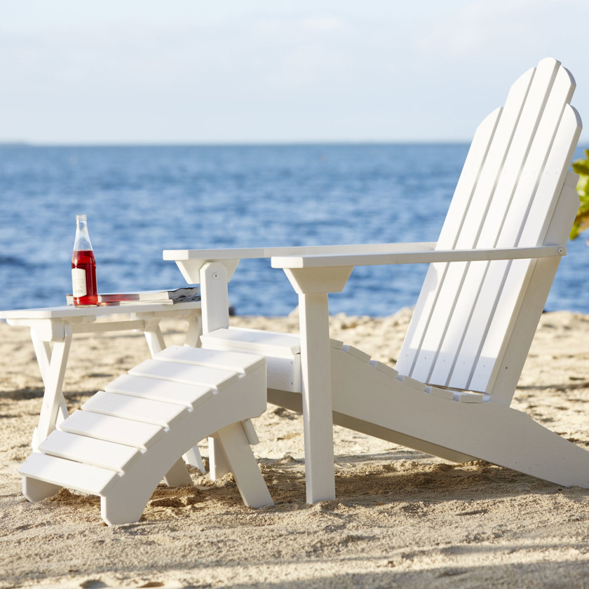 Adirondack Chair - White,White