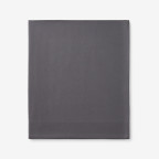 Classic Ultra-Cozy Cotton Flannel Flat Bed Sheet - Stone Gray, Twin/Twin XL