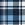 Handsome Tartan Classic Cool Organic Cotton Percale Bed Sheet Set - Blue Multi, Twin