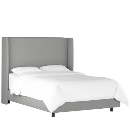 Gramercy Linen Bed - Talc