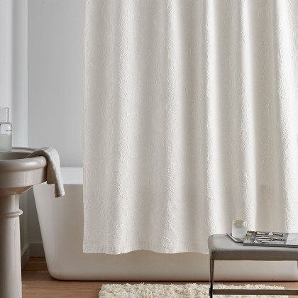 Putnam Cotton Matelassé Shower Curtain