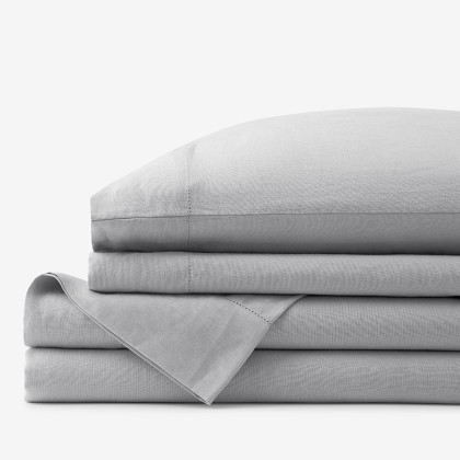 Premium Breathable Relaxed Linen Bed Sheet Set