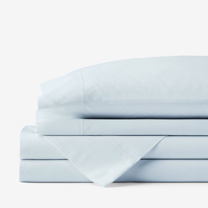 Classic Cool Cotton Percale Bed Sheet Set