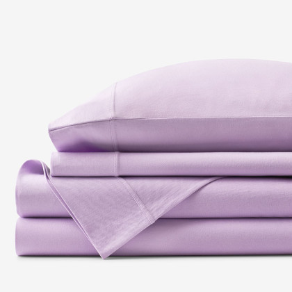 Classic Easy-Care Jersey Knit Bed Sheet Set