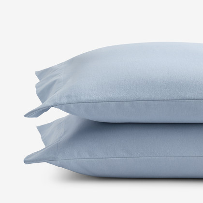 Premium Ultra-Cozy Cotton Flannel Pillowcase Set