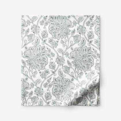 Maison Floral Luxe Smooth Sateen Flat Bed Sheet