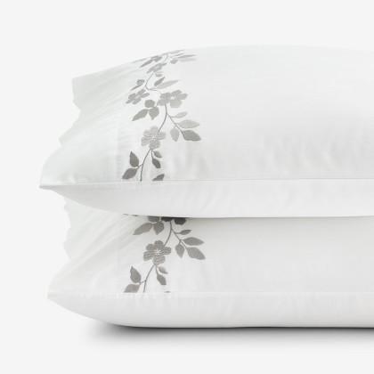 Brighton Premium Cool Egyptian Cotton Percale Pillowcase Set