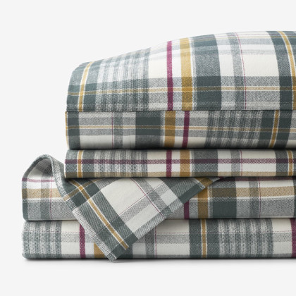 Easton Premium Ultra-Cozy Cotton Flannel Bed Sheet Set