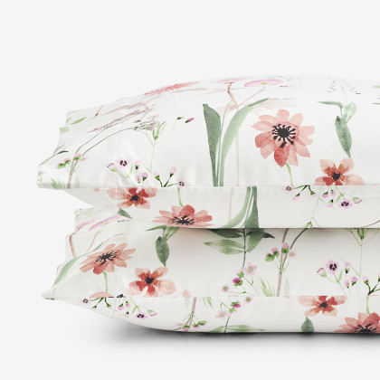 Spring Medley Premium Smooth Wrinkle-Free Sateen Pillowcases