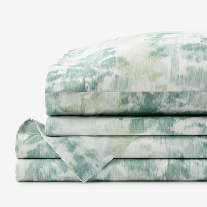 Misty Forest Premium Smooth Sateen Bed Sheet Set