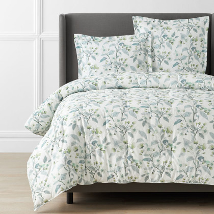 Floral Muse Premium Smooth Wrinkle-Free Sateen Comforter