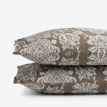 Imperial Damask Luxe Smooth Sateen Pillowcase Set