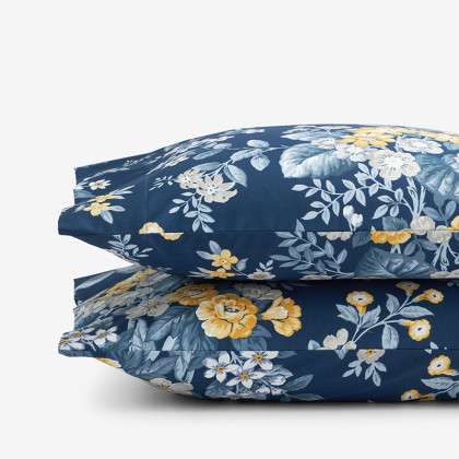 Palmeros Floral Premium Smooth Wrinkle-Free Sateen Pillowcase Set