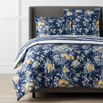 Palmeros Floral Premium Smooth Wrinkle-Free Sateen Comforter