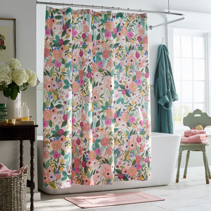 Garden Party Classic Cool Cotton Percale Shower Curtain