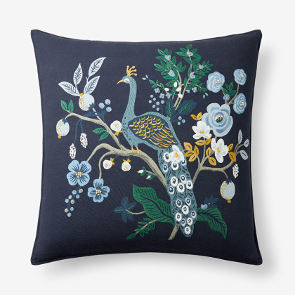 Peacock Decorative Square Pillow Cover