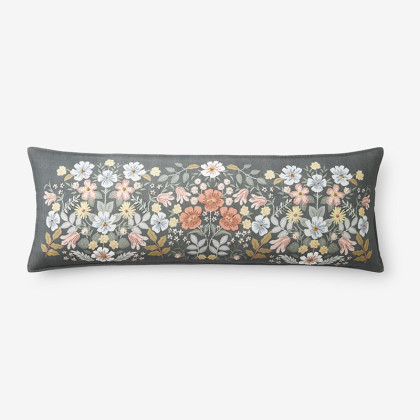 Bramble Garden Decorative Lumbar Pillow Cover