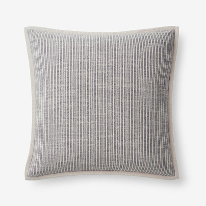 Textured Stripe Decorative Pillow Cover