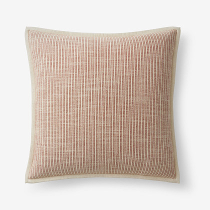 Textured Stripe Decorative Pillow Cover
