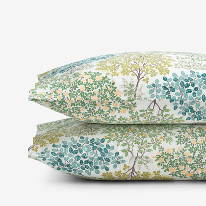 Trees in Bloom Classic Cool Percale Pillowcase Set