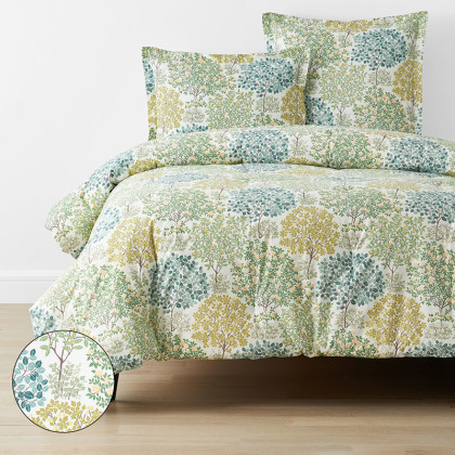 Trees in Bloom Classic Cool Percale Comforter