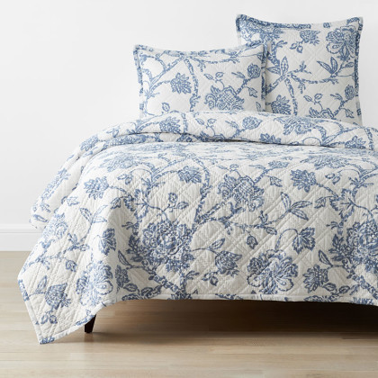 Mira Vintage Floral Oversized Quilt Set –