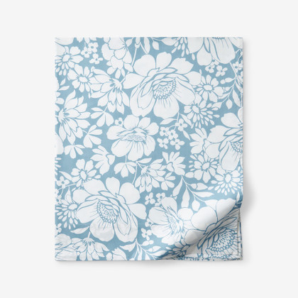 Epic Bloom Classic Cool Percale Flat Bed Sheet