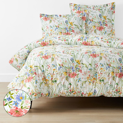 Floral Impressions Classic Cool Percale Comforter