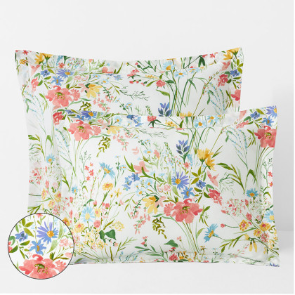 Floral Impressions Classic Cool Percale Sham