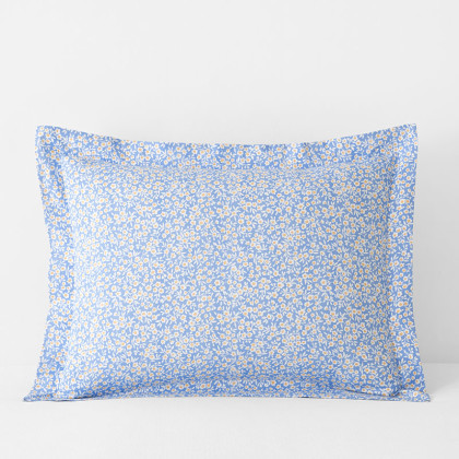 Serene Floral Classic Cool Percale Sham - Ditsy, Standard