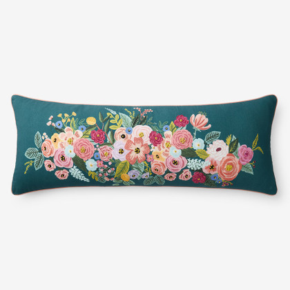 Garden Party Decorative Lumbar Pillow Cover