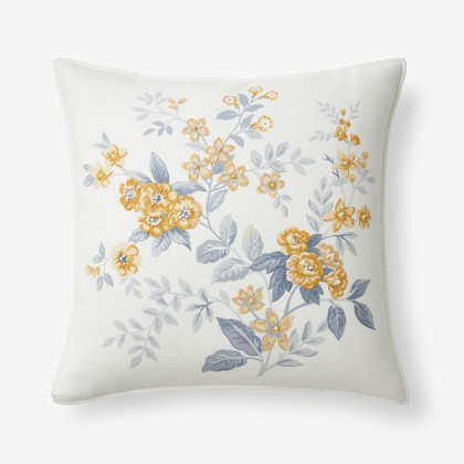 Palmeros Floral Decorative Square Pillow Cover