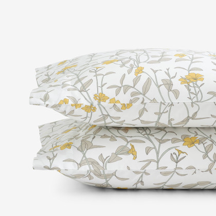 May Flower Premium Smooth Sateen Pillowcase Set
