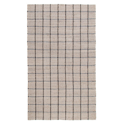 Check Handwoven Jute Rug