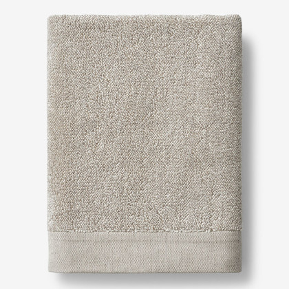 Cotton and Linen Mélange Bath Towel