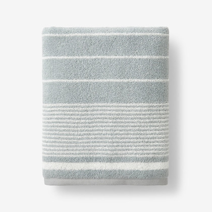Plush Spa Stripe Bath Towel