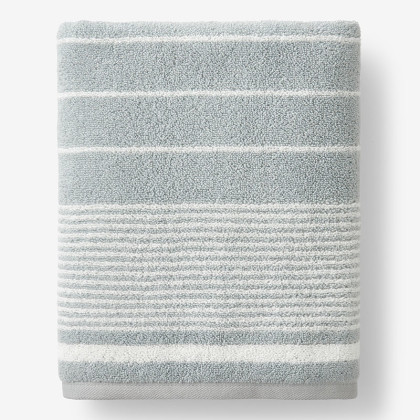 Plush Spa Stripe Bath Towel