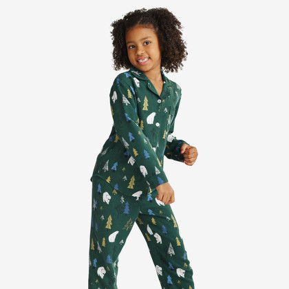 Family Flannel Kids’ Classic Pajama Set