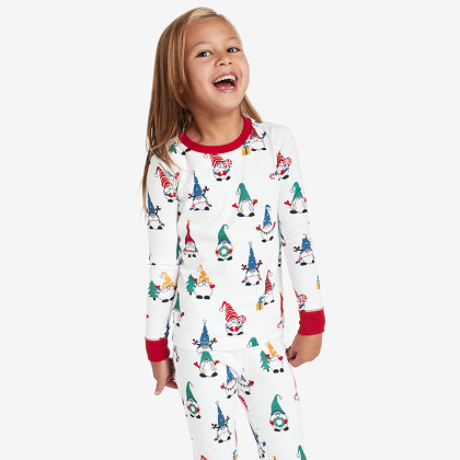 Family Printed Peruvian Cotton Kid's Pajama Set