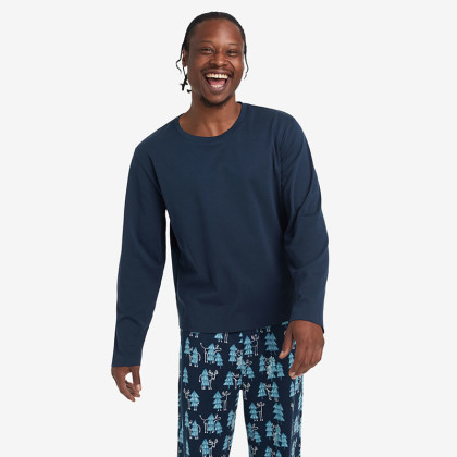 Family Printed Peruvian Cotton Men's Pajama Set